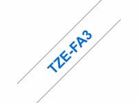 Tape BROTHER TZEFA3 12mm bl p vit