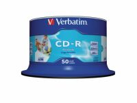 CD-R VERBATIM 700MB Printable 50/FP