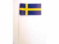 Svenska flaggan på pinne 50/fp