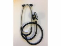Stetoskop Dual-Head Scope Vuxen, Svart