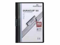 Klmmapp Duraclip 2200 A4 3mm svart