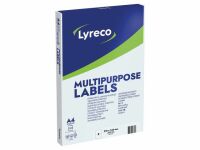 Etikett LYRECO 148x210mm 200/FP