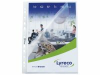 Plastficka LYRECO A4 0,08 prg 25/fp