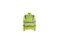 Sweatshirt Med Blixtls Hi-Vis Gul 3XL