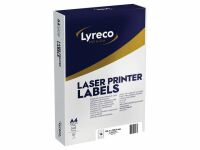 Etikett LYRECO 99,1x33,9mm 4000/fp