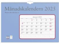 Vggkalender Mnadskalendern 2025