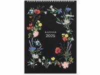 Vggkalender Illustrerad blomster 2025