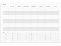 Whiteboardtavla Mnadsplanering 2025